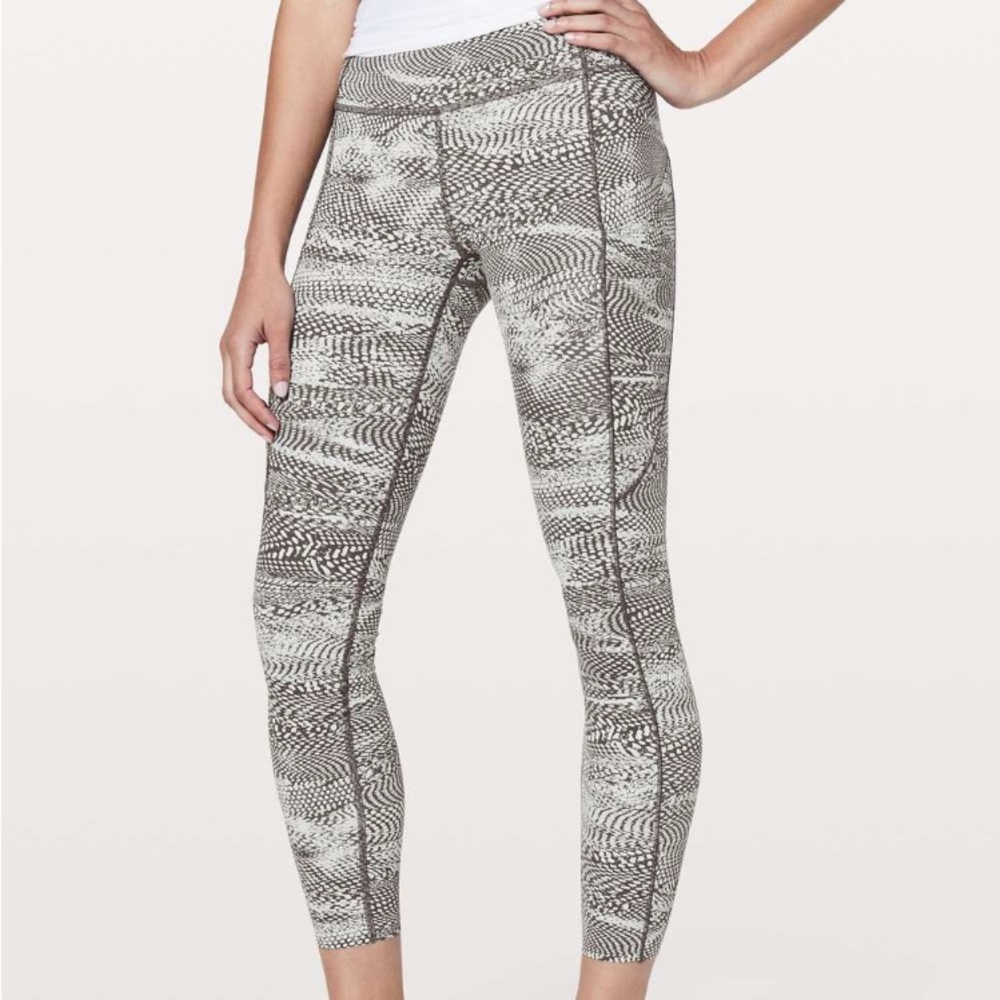 Lululemon Fast & Free 7/8 Tight II *Nulux 25" legging Size 6